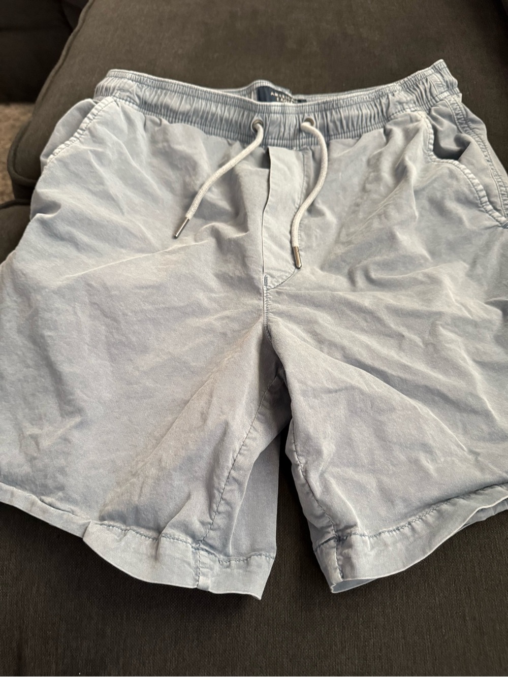 American Eagle Light Blue Flex Elastic Waist Shorts